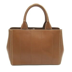 Prada Calf Kanapa Bag Brown Tote